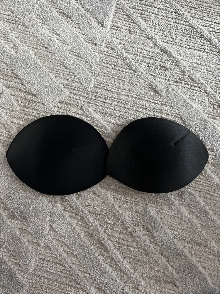 black bra inserts 1 Pair