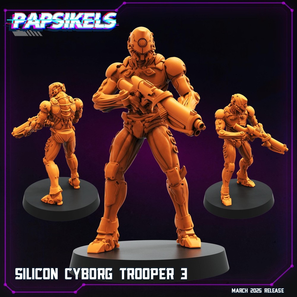 Silicon Cyborg Trooper - 03