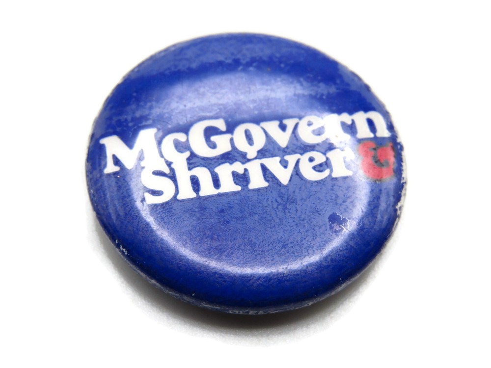 McGovern & Shriver Campaign Button