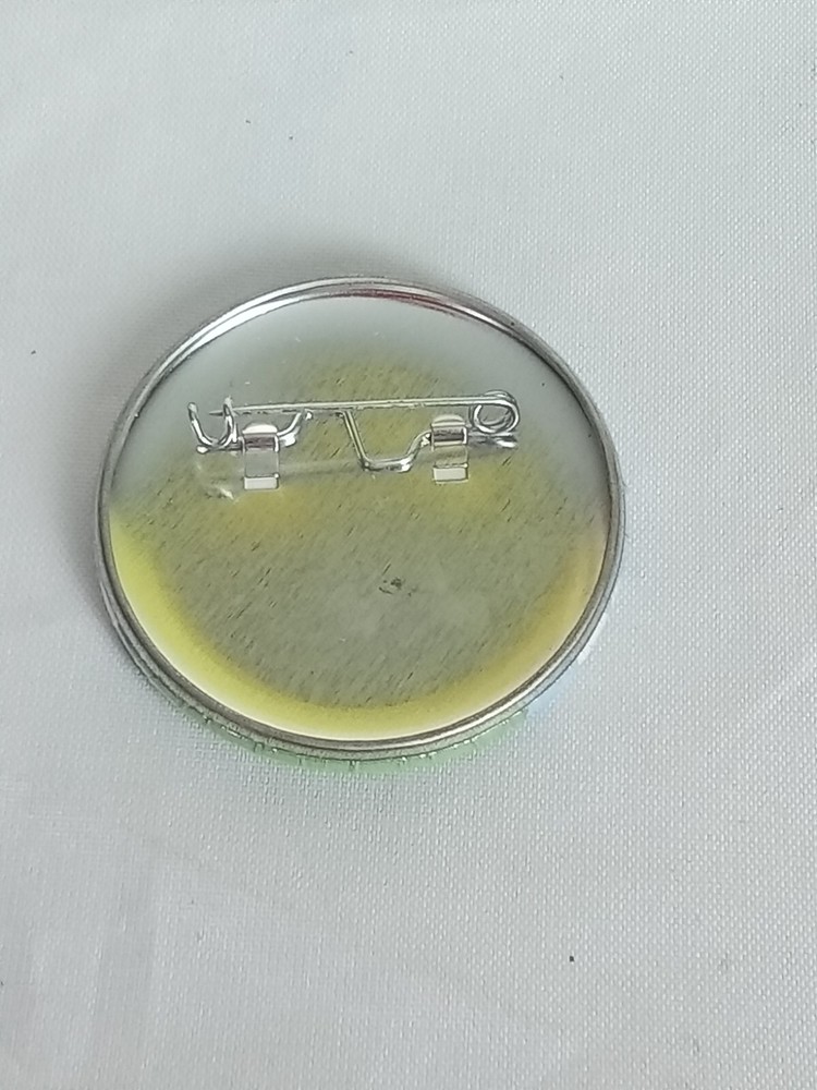 Ben & Jerrys For A Change Logo Pinback Button 2003