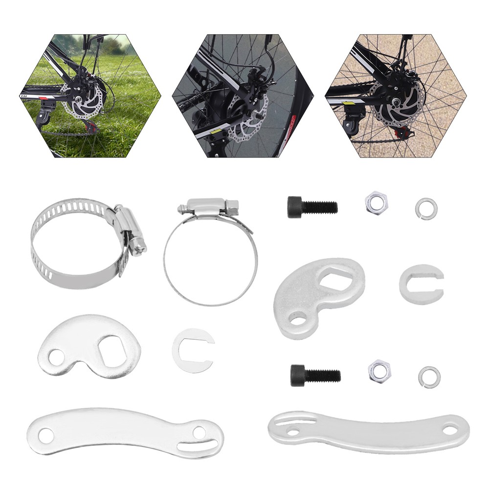 Fit For Electric Bicycle Front Or Rear 2 Set Universal Torque Arm Conversion Kit
