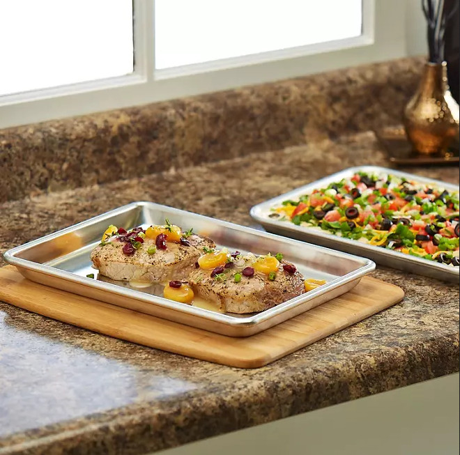 Polar Ware 1/4-Size Aluminum Baking Sheet 2 pack