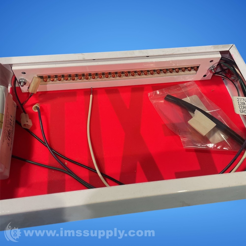 Big Beam EXFL-R Steel Exit Sign FNOB