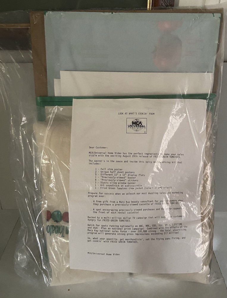 Fried Green Tomatoes Memorabilia (Rare)