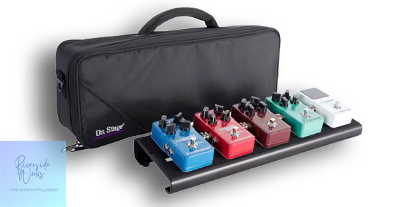 ON STAGE STANDS GPB2000 Compact Pedal Board with Gig Bag