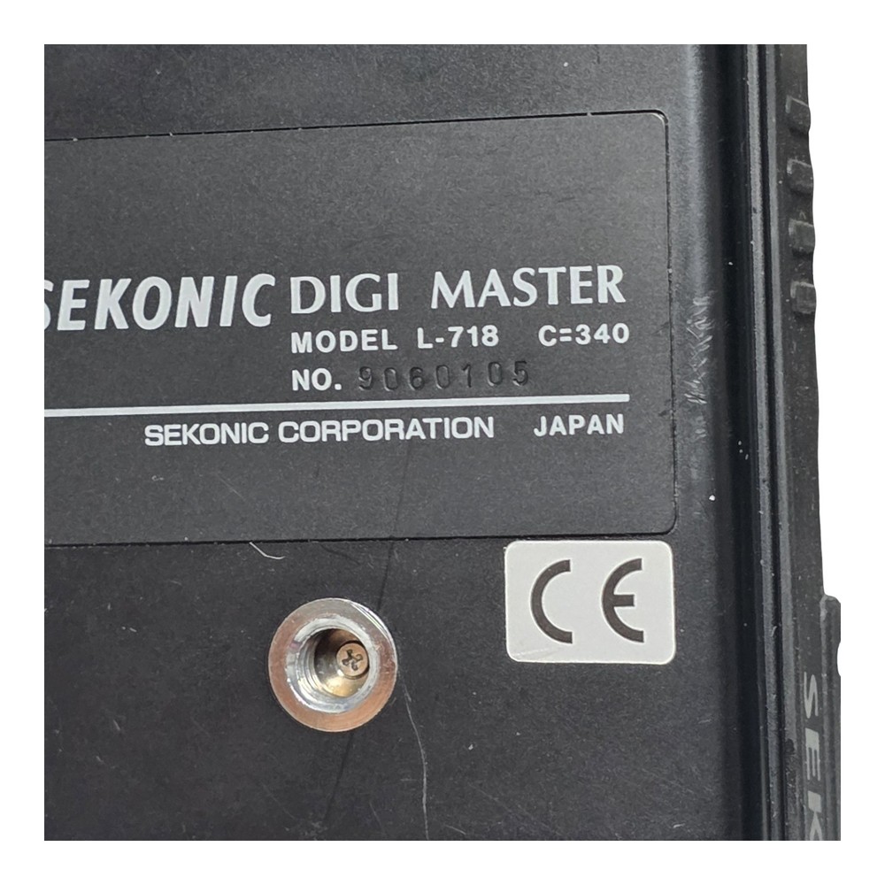 Sekonic Digi Master Model L-718 Flash Meter Ambient Light Meter with Case