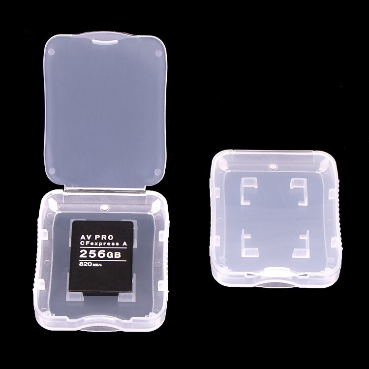5pcs Plastic Memory Card Case CFexpress Type-A Card Reader Case Protective Box