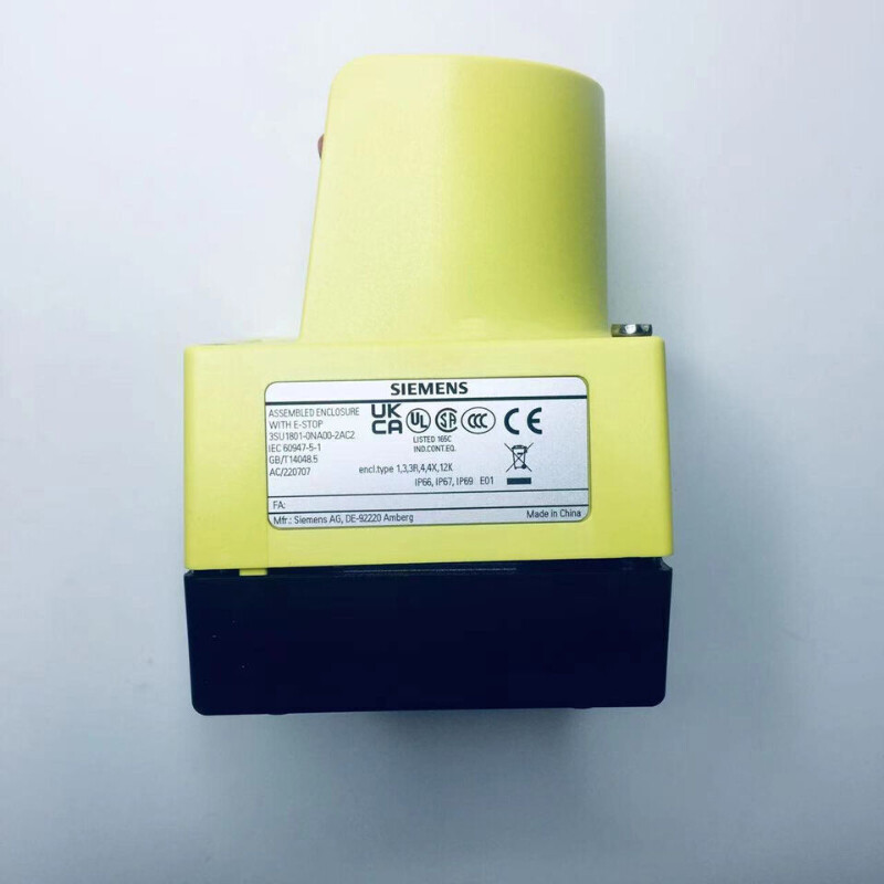 1PC New 3SU1801-0NA00-2AC2 Emergency Stop Button Box