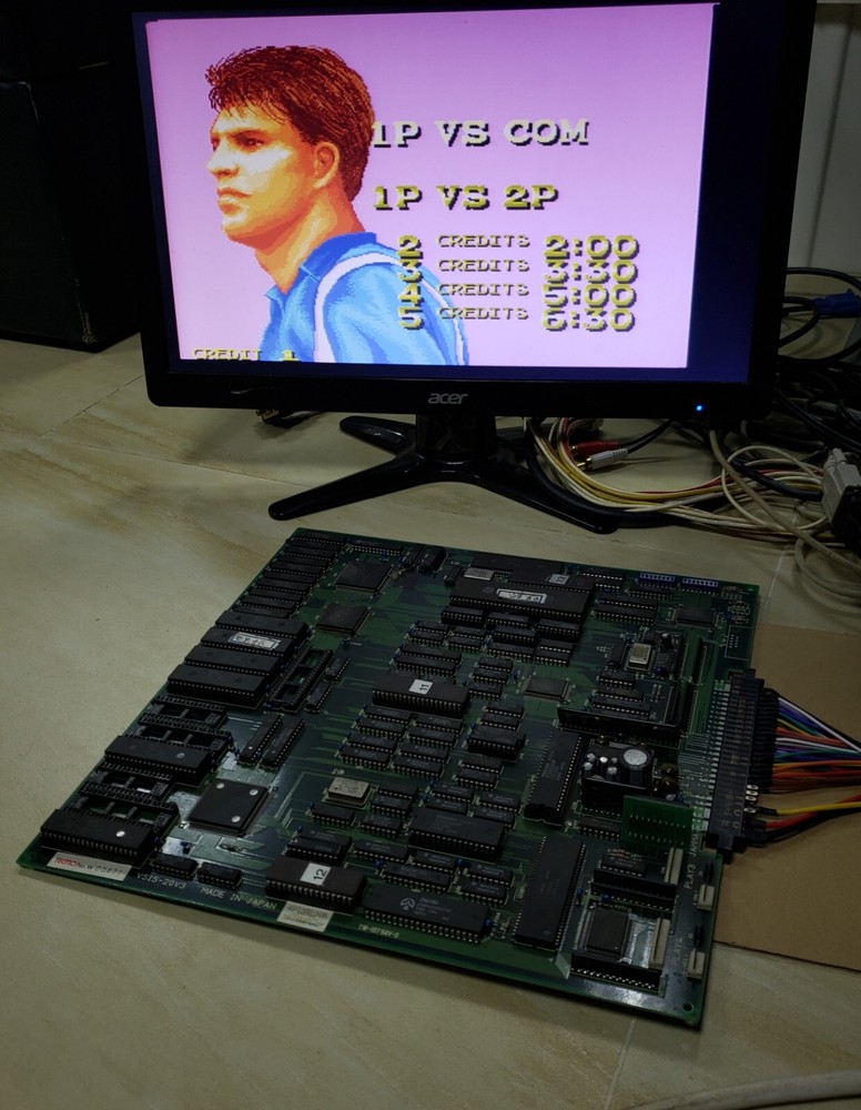 Tecmo World Cup'94 Original Jamma PCB Video Arcade Game