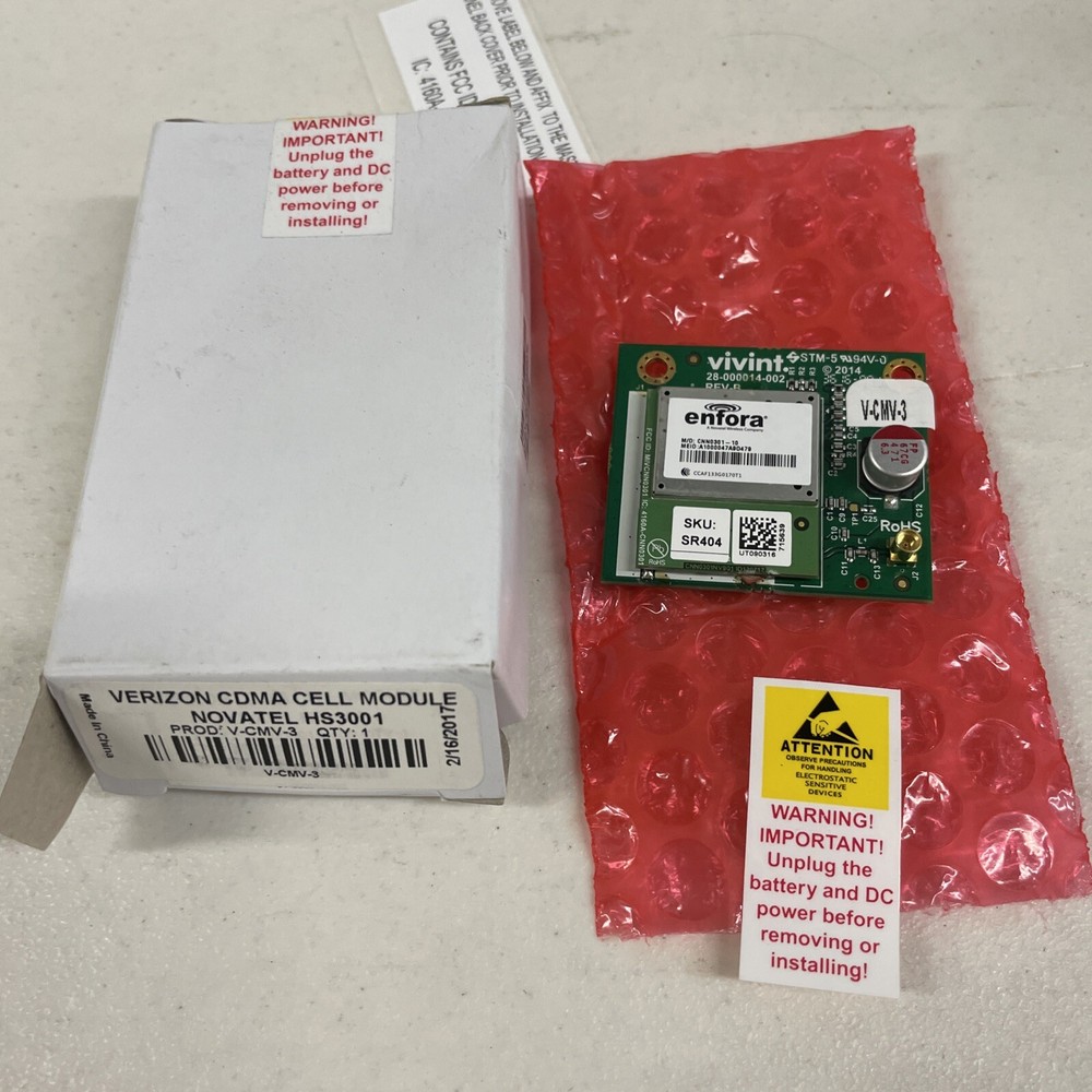 VERIZON CDMA CELL MODULE NOVAEL HS3001