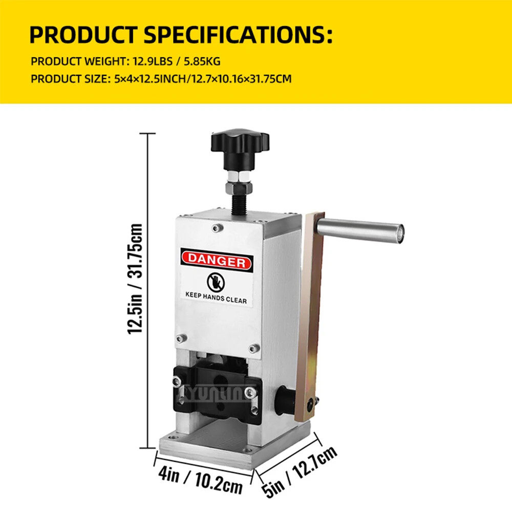Wire Stripper Manual Wire Stripping Tool  Electric Copper Chip Wire Stripper
