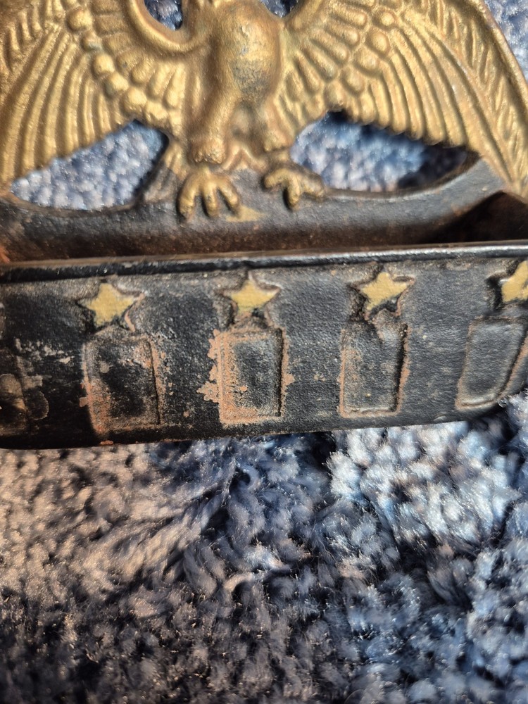 Cast Iron Eagle Trinket Wall Hanger