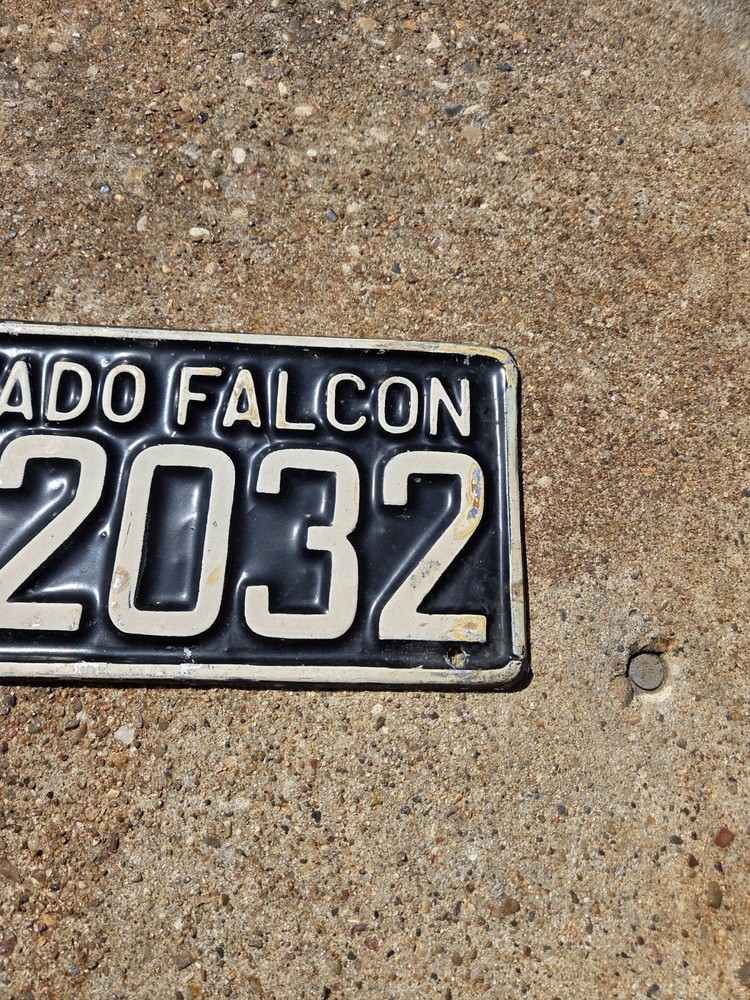 Venezuela 1949 License Plate