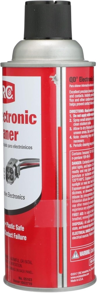 CRC 05103 QD Electronic Cleaner -11 Wt Oz