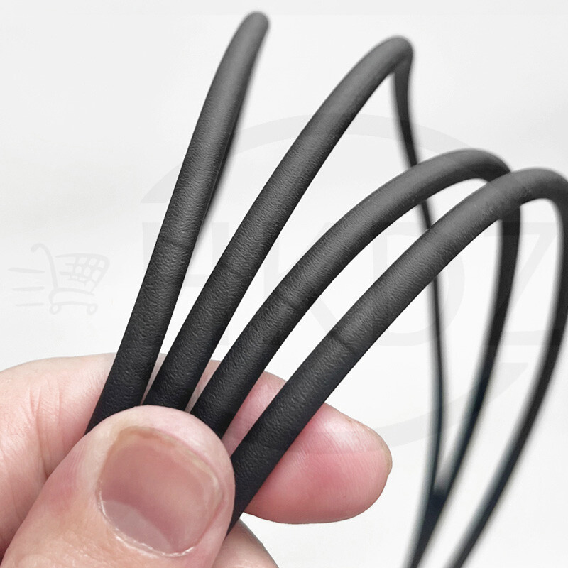 PU Solid Round Belts Polyurethane Drive Belting Diameter 2mm-12mm Smooth / Rough
