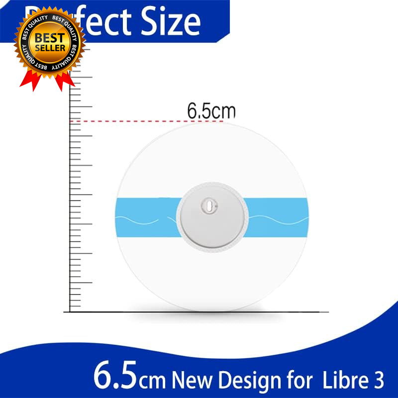 60Pack Libre 3 plus Sensor Covers Waterproof Adhesive Patches for Freestyle