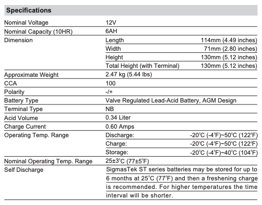 Coolster 125CC GK-6125 SigmasTek Battery Replacement