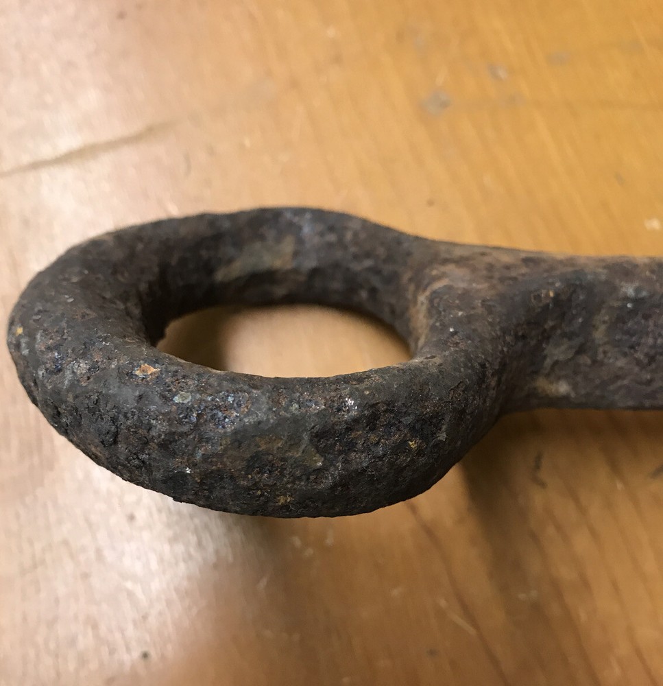 Antique Primitive Cast Iron Pump Handle Hand Forged Jack Hydrant Repurpose