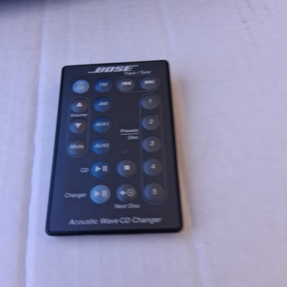 Bose Acoustic Wave Music System II Multi-Disc 5 CD Changer Powers On W/Remote