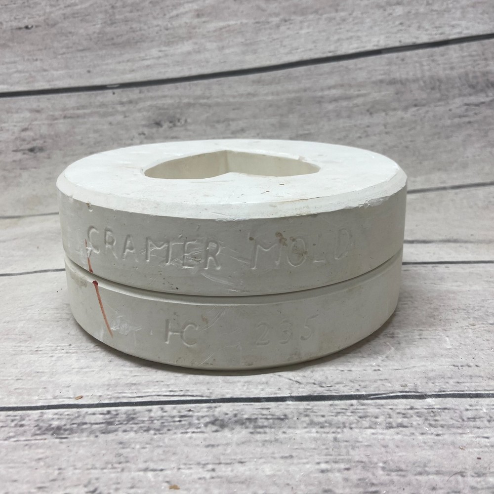 Cramer Ceramic Casting Mold Designer Heart-Shaped #HC-235
