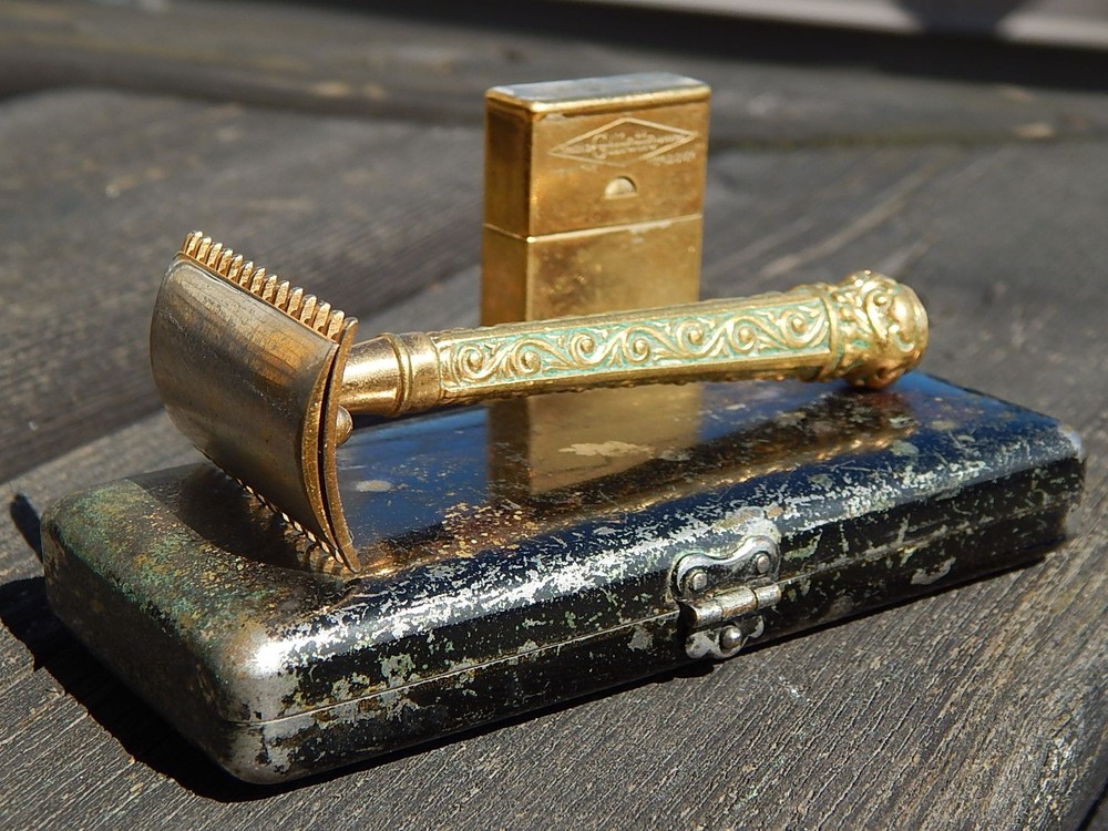 Vintage Gillette ABC pocket set