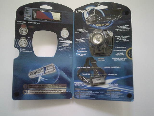 Energizer Ultimate Lithium LED Headlight