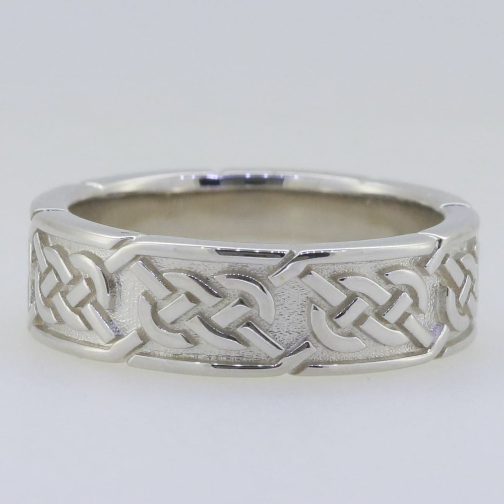 Sterling Silver 6 mm Celtic Knot Band Ring