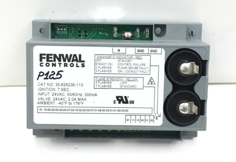 FENWAL Controls 35-626236-113 Automatic Ignition Control Module used #P125