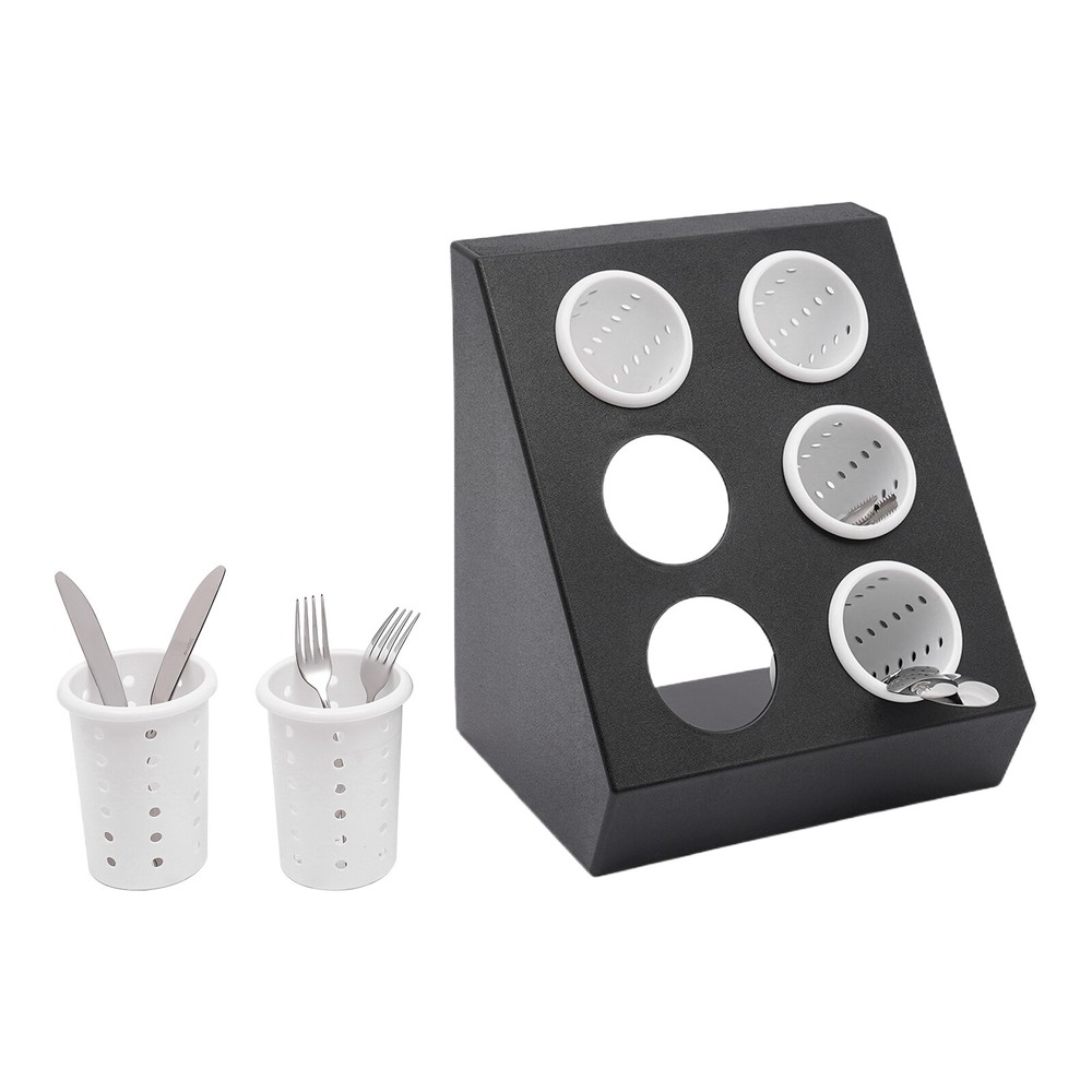 Kitchen Cutlery Holder Spoon Fork Utensils Storage Rack Organizer Stand