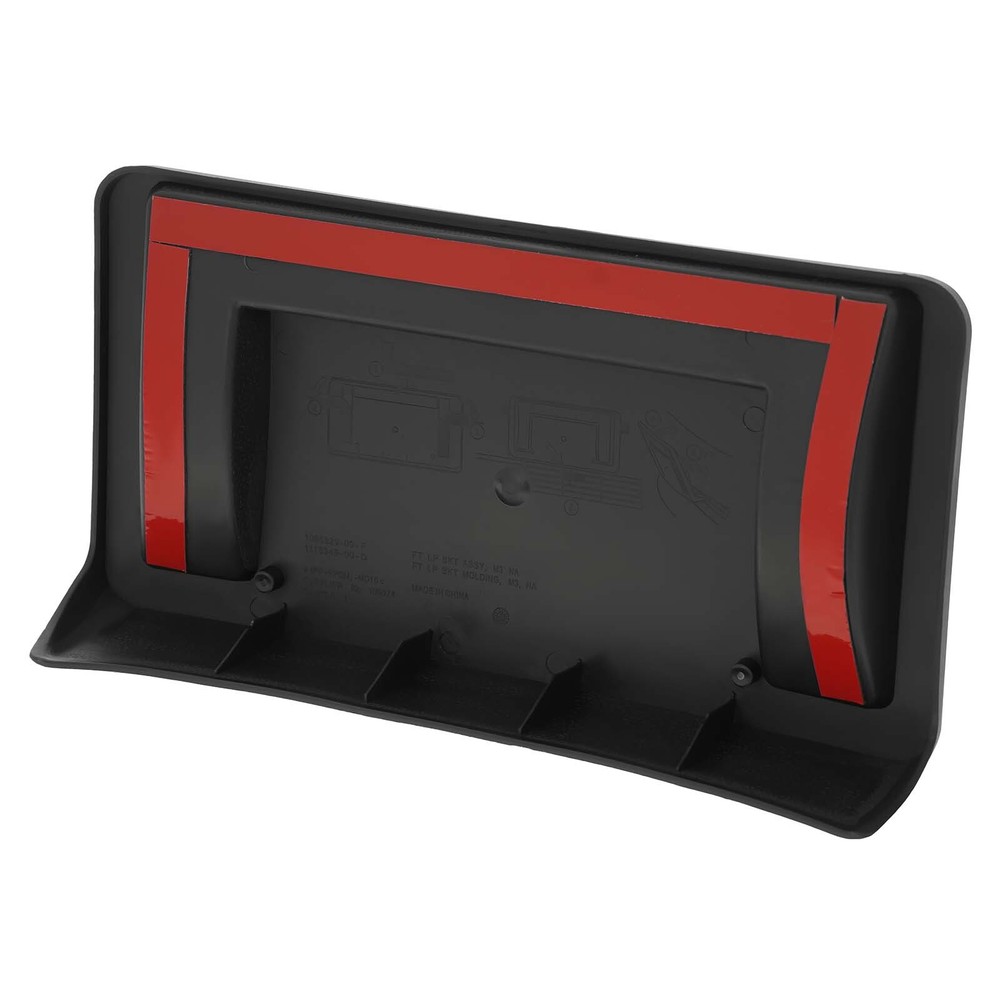 Front License Plate Mount Frame Bracket Panel Holder For 2017-2023 Tesla Model 3