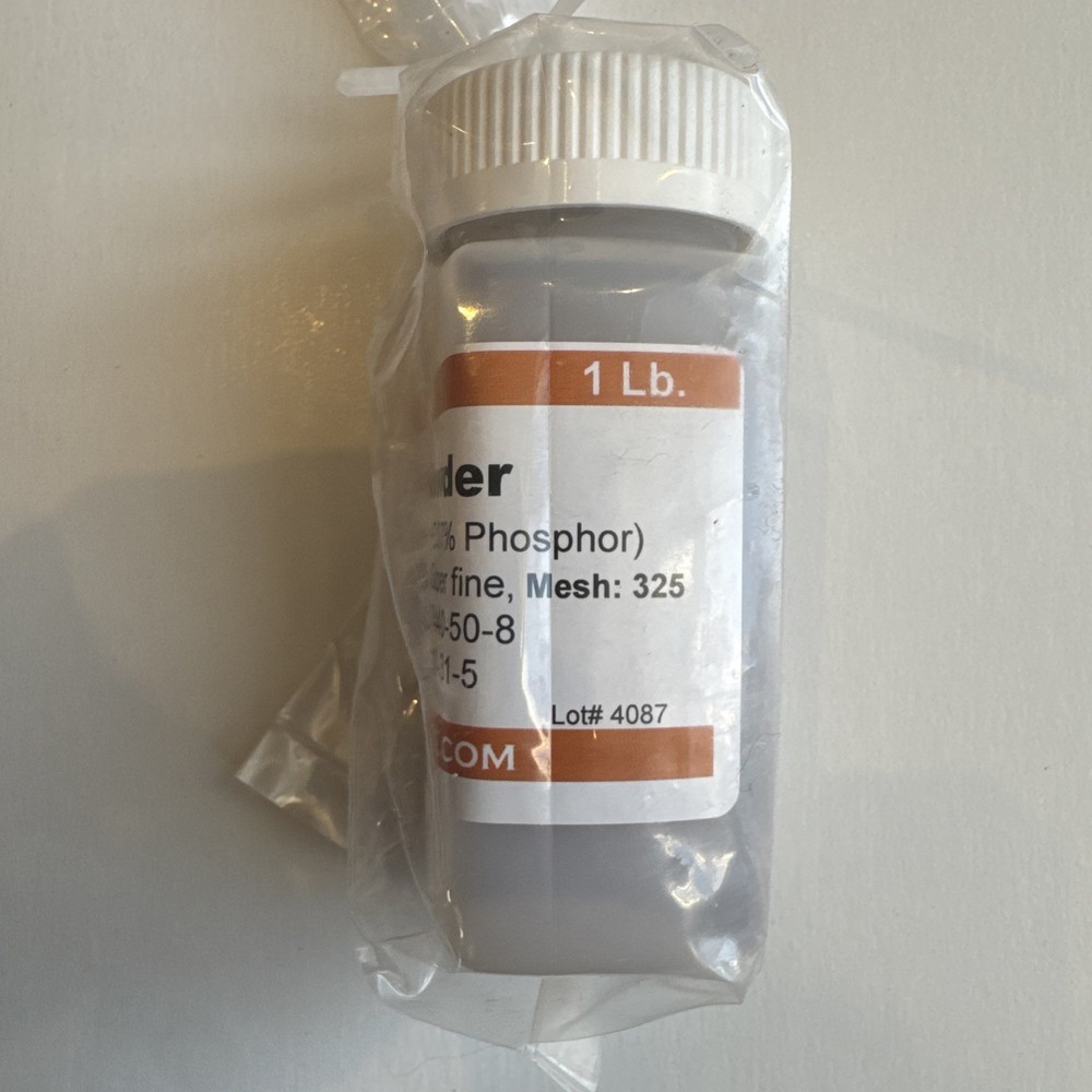 1 Lb Bronze Powder Atomized Mesh 325 Copper & Tin