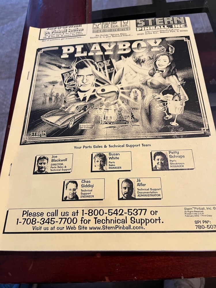 Playboy Pinball Manual