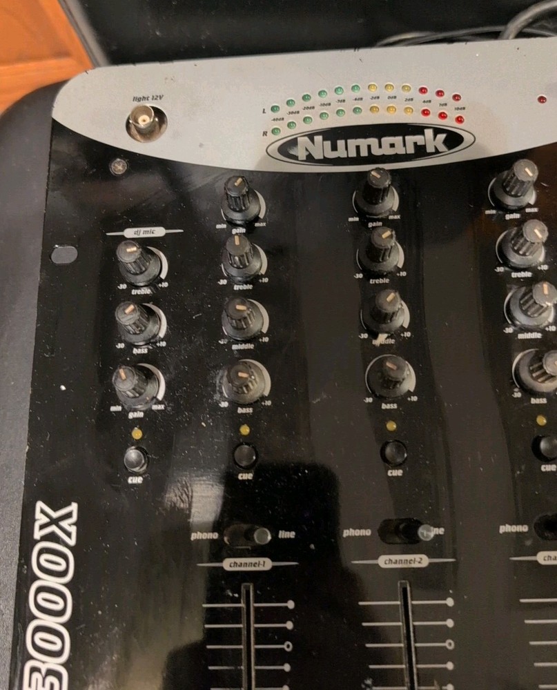Numark DM3000X Scratch Master Mixer - Good Working Condition