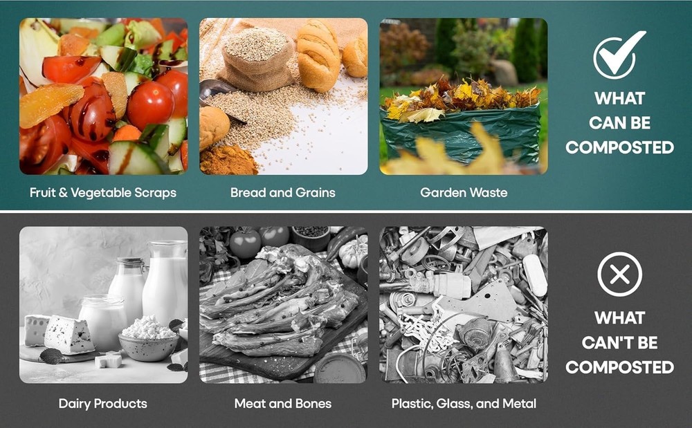 Plus 5 Tray Worm Composter Dark Green