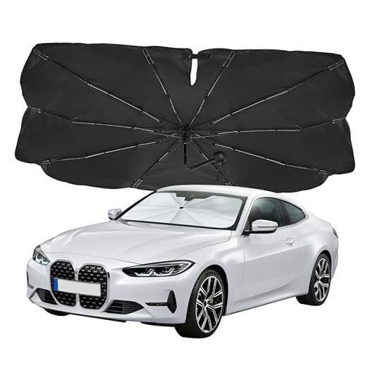 Umbrella Windshield Sun Shade for Car | Foldable Umbrella Sun Shield | Medium