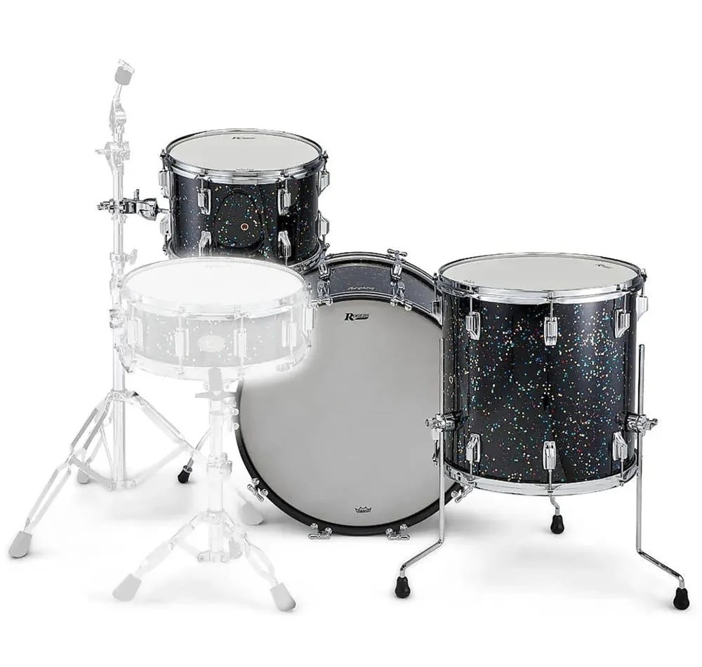 Rogers Cleveland Mardi Gras 3pc Drum Set
