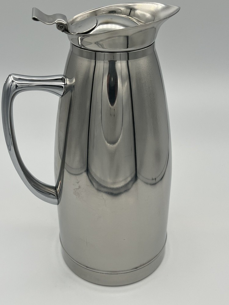 Bon Chef Style Stainless Beverage Server Pitcher 35oz Restaurant Ware