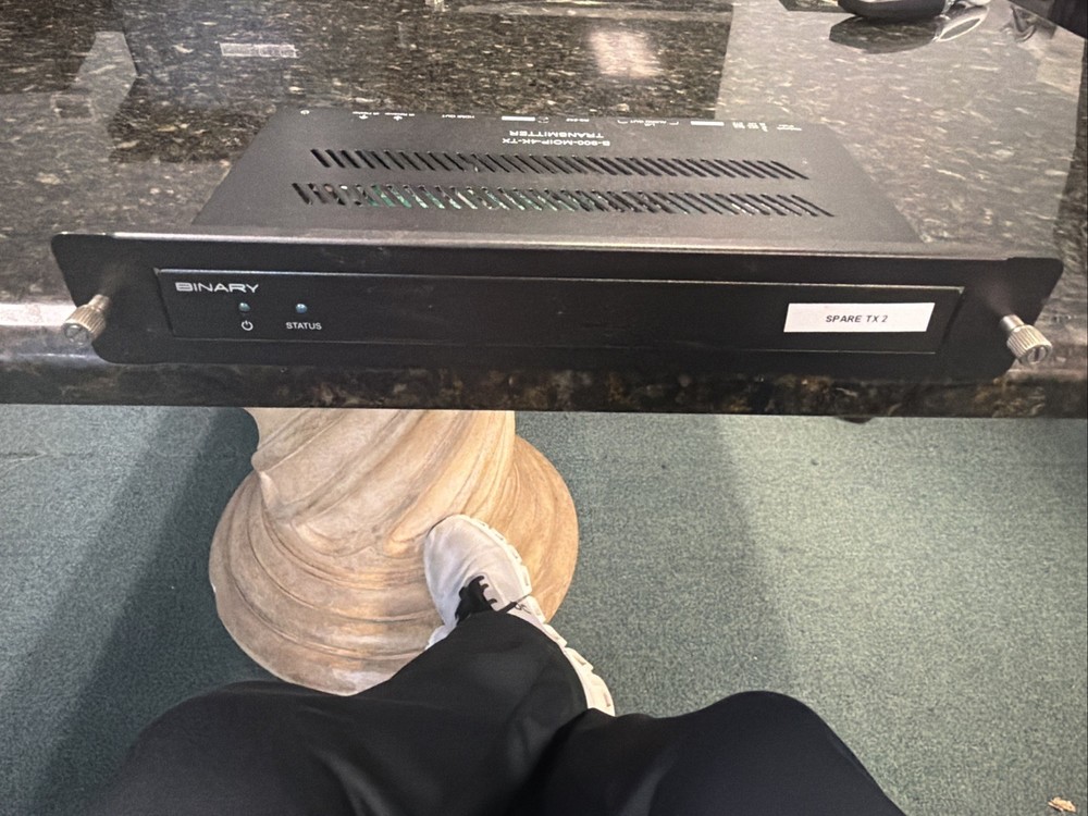 BINARY 900 Series 4K Media over IP Transmitter: B-900-MOIP-4K-TX