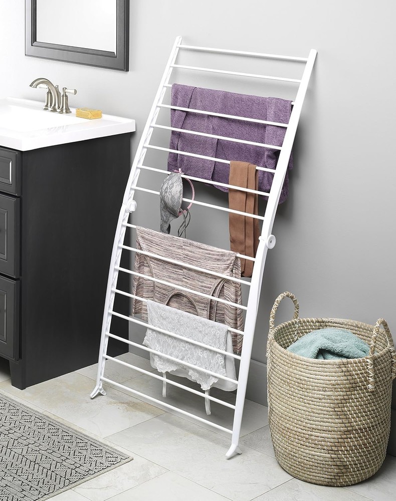 Spacemaker Folding Drying Rack, Freestanding Indoor Clothes Dryer, Space Savi...