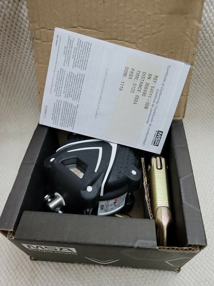 MSA 64011-00B V-Shock Mini Personal Fall Limiter