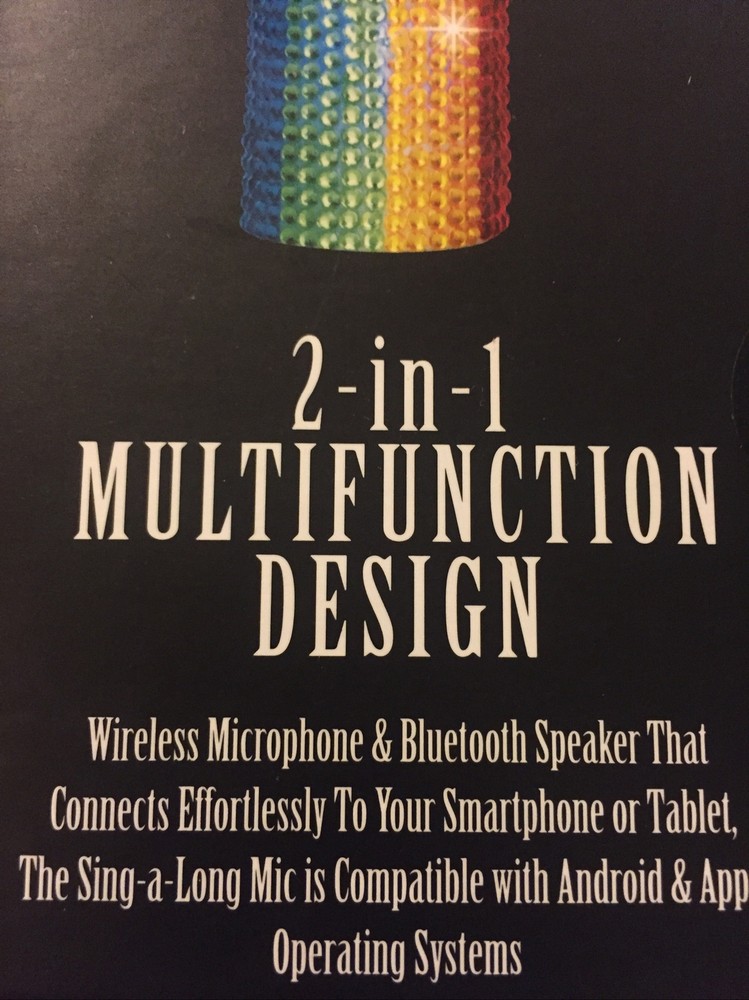 $45 Bling 2-in-1 Bling Wireless Microphone