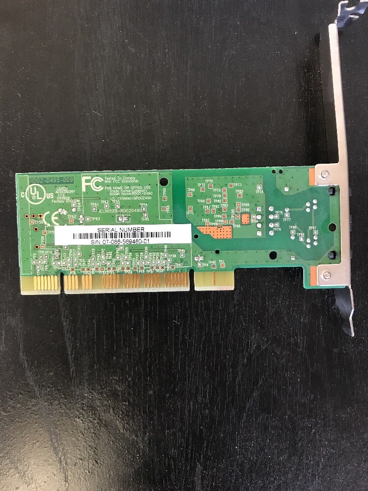 Conexant 56K PCI RD02-D495-009 Modem