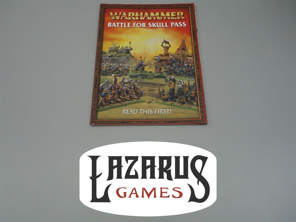 Warhammer Fantasy "Oldhammer" - Battle for Skull Pass book