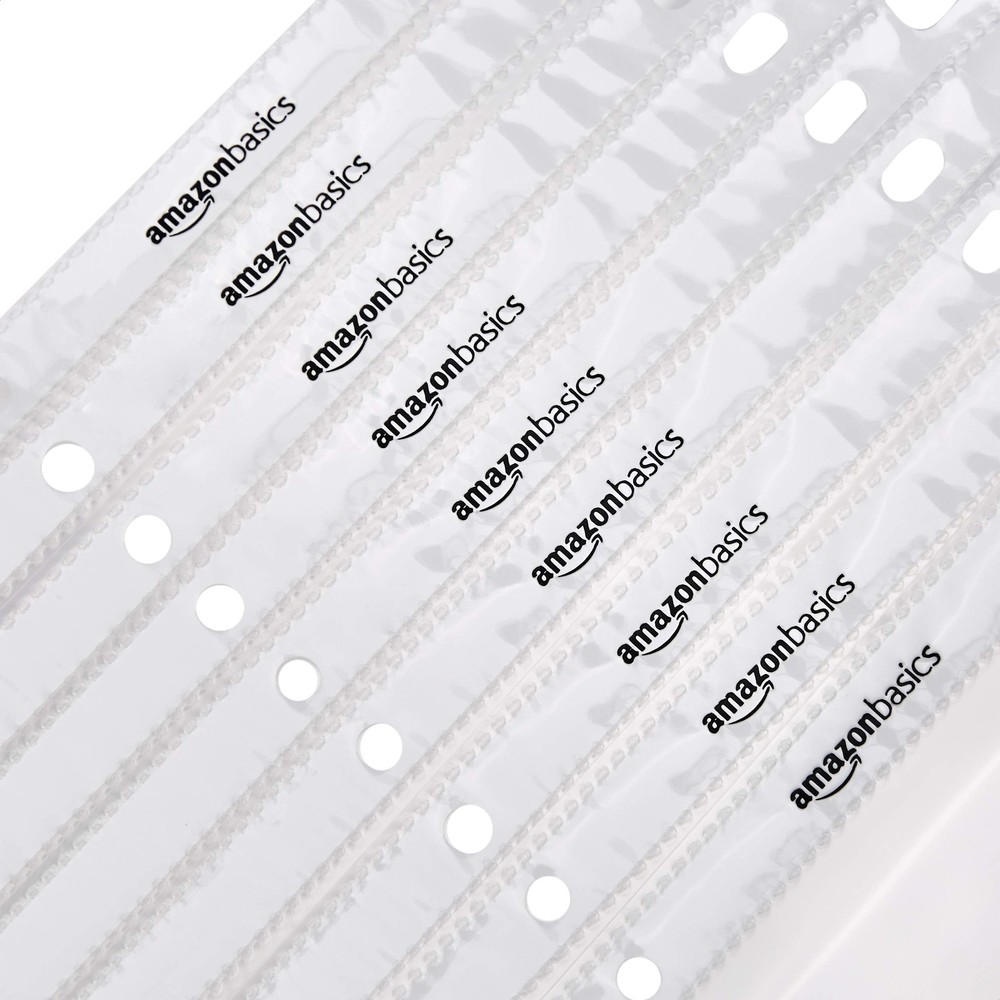 Amazon Basics Sheet Protectors for 3 Ring Binder, 100 Pack, Clear