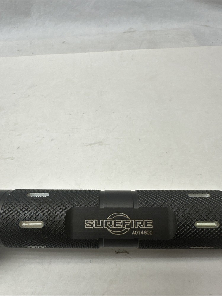 Vintage Surefire Devastator Factory Customized Flashlight Torch Millennium