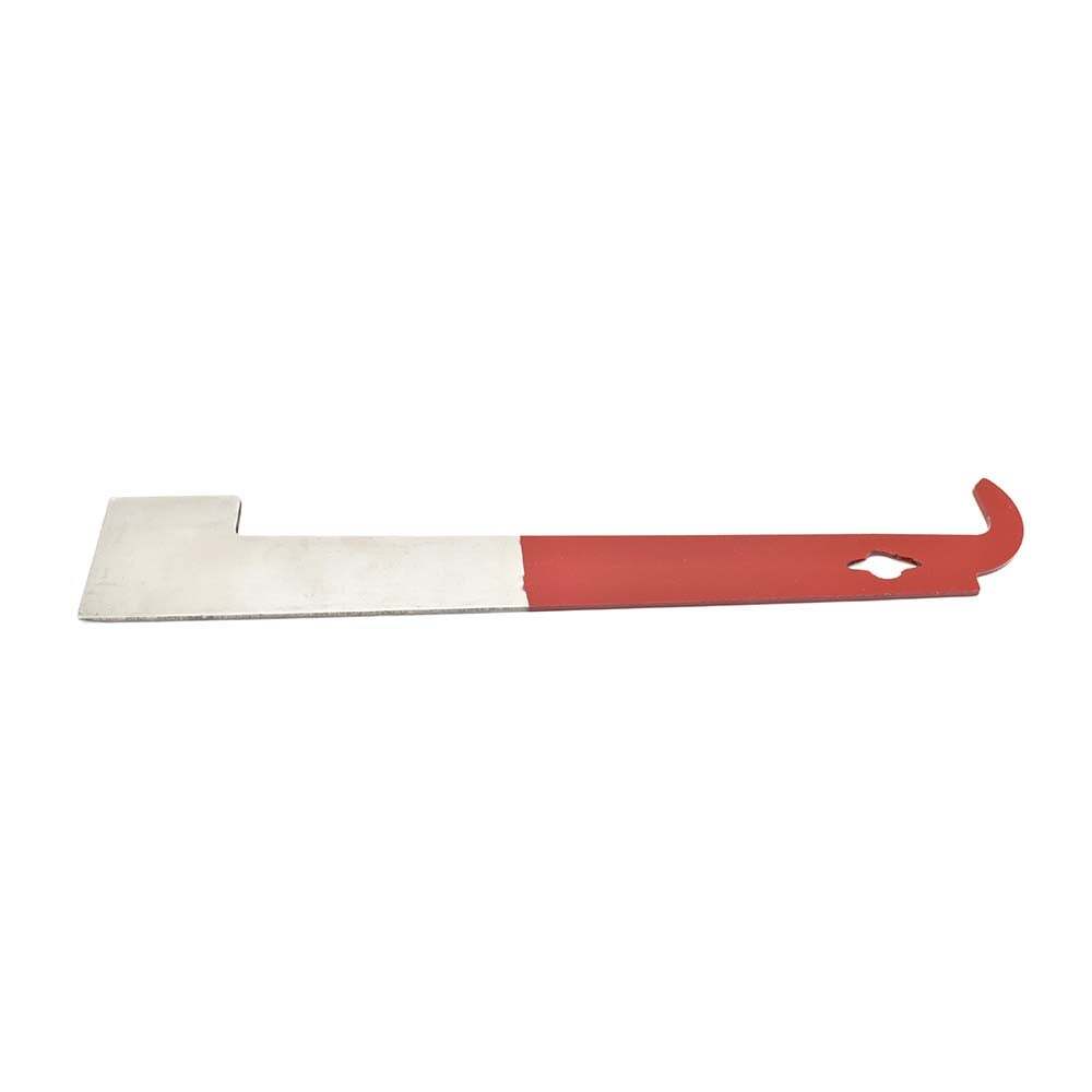 Plastic Handle 10-1/2" Long Stainless Steel Hive Tool One Sharp End, One Hook