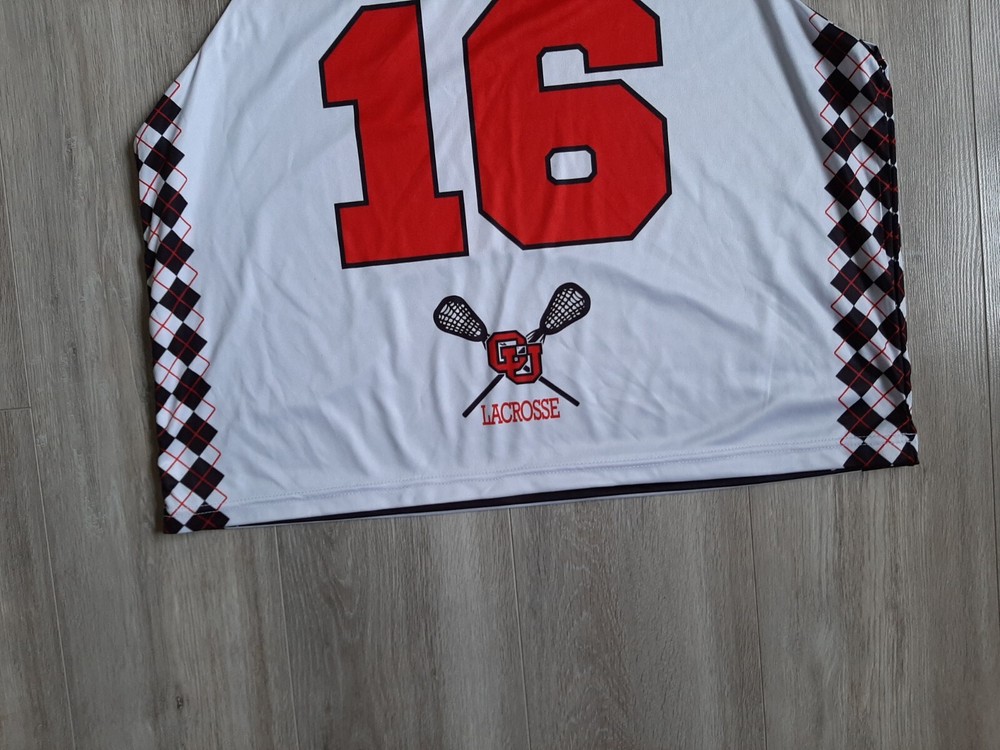 Cardiff University Lacrosse Jersey Match Worn # 16