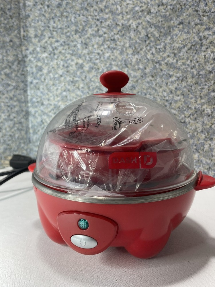Dash Rapid Egg Cooker: 6 Egg  Electric Egg Cooker for Hard Boiled Eggs dec005rd