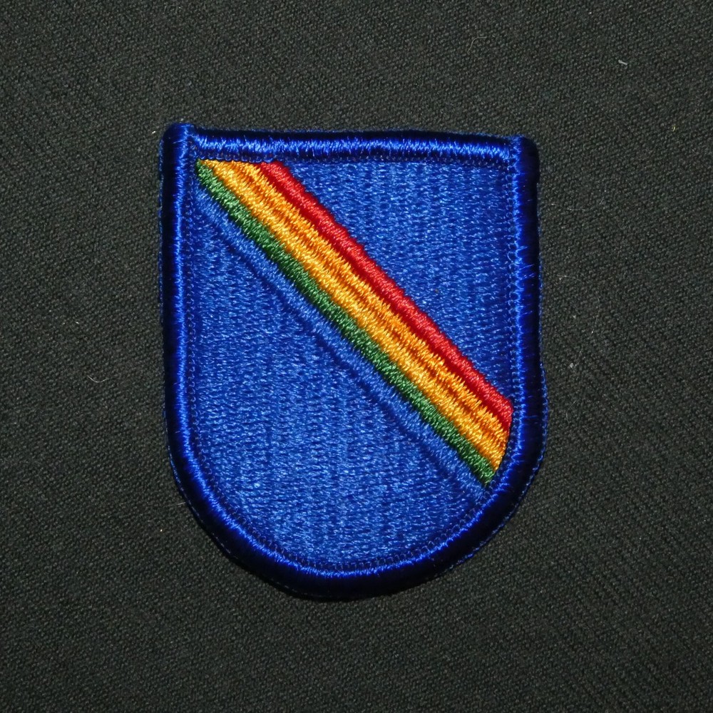 Original 1990s US Army 7th Special Operations Support Command Beret Flash