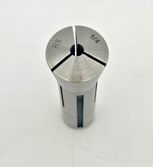 R8 Collet, Round, Size 1/4"